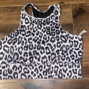 nike sports bra cheetah